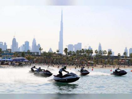 تألق أبطالنا في سباق دبي الدولي للدراجات المائية