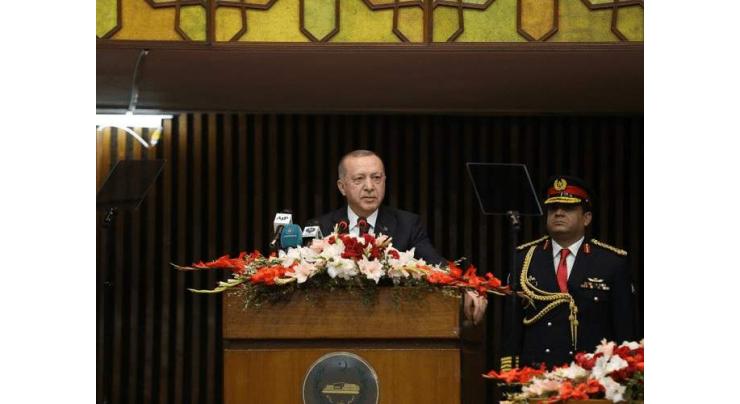 Kashmir's solution lay in just, peaceful solution, not oppression:Turkish President Recep Tayyip Erdogan
