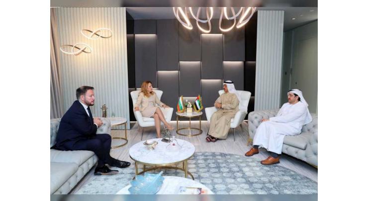 Sultan Al Mansouri, Bulgarian minister discuss strengthening economic and commercial relations