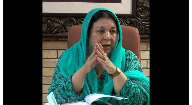 Punjab Health Minister Dr Yasmin Rashid urges parents to ignore propaganda against polio vaccination
