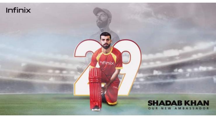 Infinix and Shadab Khan Join Hands For a Ground-Breaking Offer
