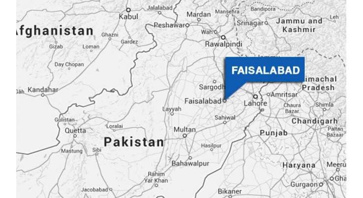 Five booked in Faisalabad
