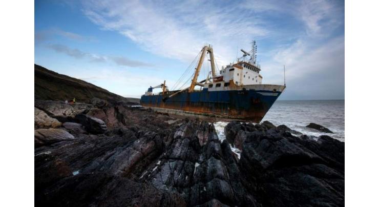 'Owner' makes claim to ghost ship grounded off Ireland
