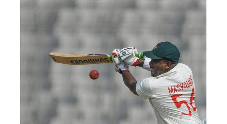 Masvaure, Ervine give Zimbabwe steady start in Bangladesh Test
