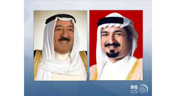 Ajman Ruler congratulates Emir of Kuwait on National Day