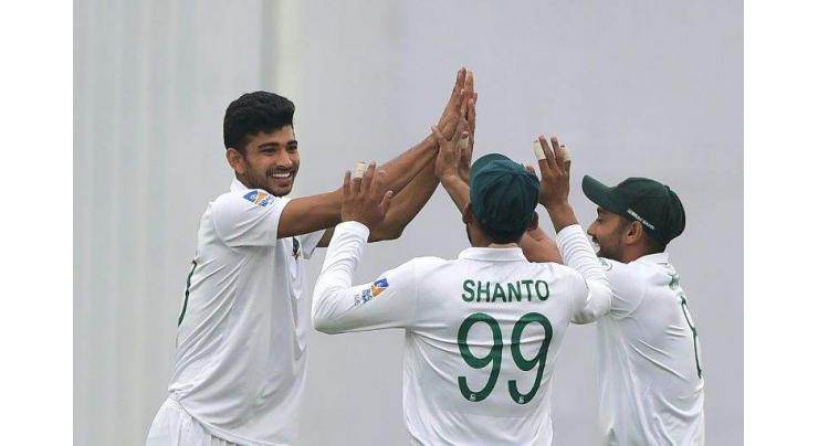 Bangladesh's Nayeem spins Zimbabwe to heavy Test defeat
