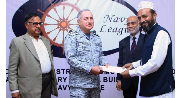 Chief Of The Naval Staff Inagurates Reconstructed Building Of Navy League Held School At Baba Island, Karachi