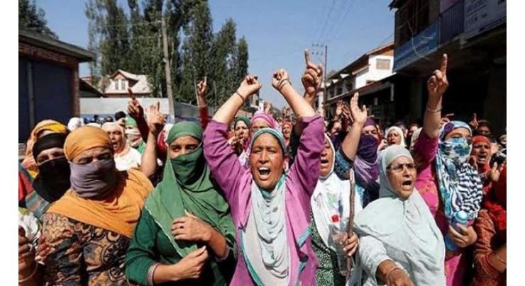 Kashmiri women shown great resilience in the face of Indian state terrorism
