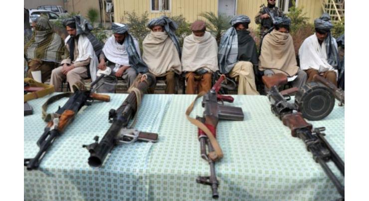 5 Taliban militants give up fighting in Afghanistan's Badakhshan province
