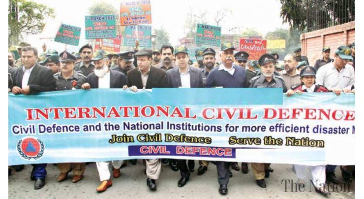 Civil Defense Day to be observed on Sunday
