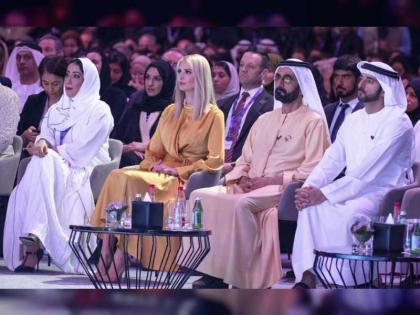 محمد بن راشد يشهد الافتتاح الرسمي لمنتدى المرأة العالمي-دبي 2020 