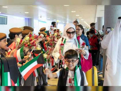 مطار أبوظبي يحتفي باليوم الوطني الكويتي