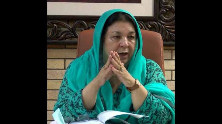 Punjab Health Minister Dr Yasmin Rashid urges parents to ignore propaganda against polio vaccination 
