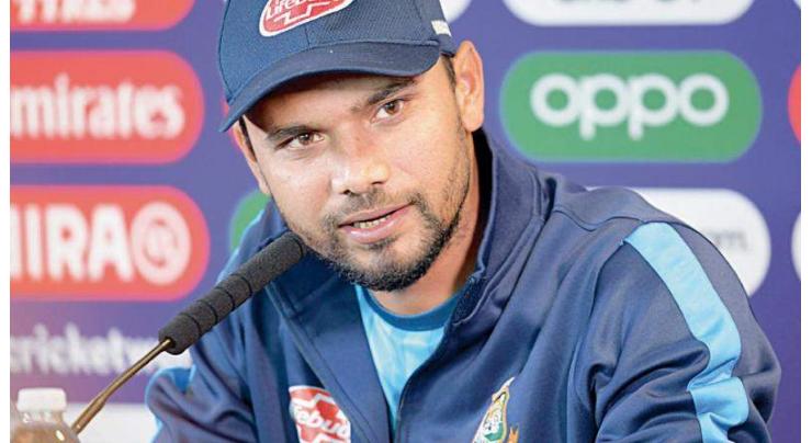 Mashrafe steps down as Bangladesh one-day captain
