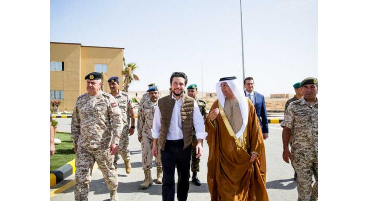 Jordanian Crown Prince opens Sheikh Mohamed bin Zayed Training City in Zarqa
