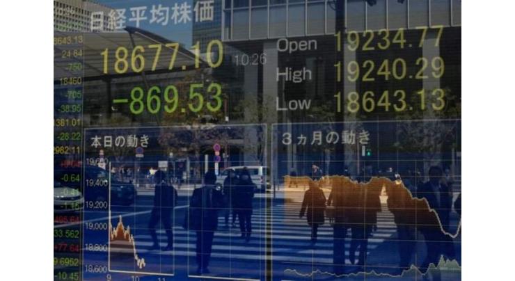 Tokyo's Nikkei closes down 4.5% as Japan virus fears grow
