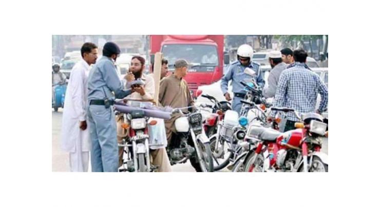 CTP challans 300 drivers for violating section 144
