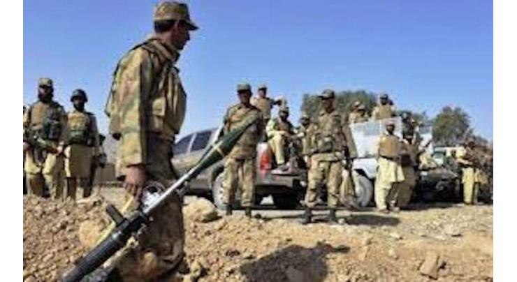 Police, Army and rangers administered Flag March in Mianwali
