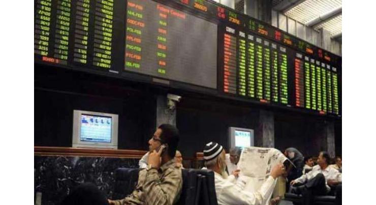 The Pakistan Stock Exchange (PSX) turns around, gains 38 points  to close at 27267 points
