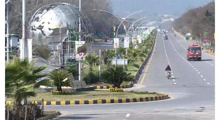 City administration Islamabad disinfected high-density areas of capital to contain COVID-19
