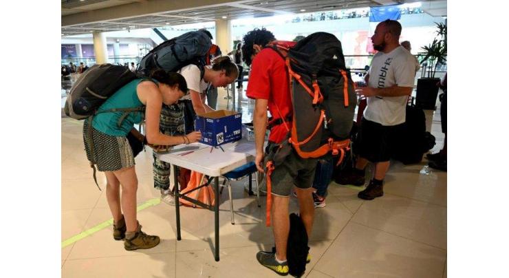 European tourists evacuated from Bali after flights cancelled

