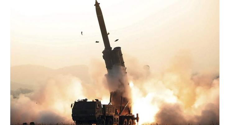 North Korea says tested 'super-large' rocket launchers
