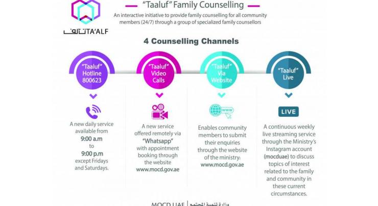 MoCD launches &#039;Taaluf&#039; counselling initiative