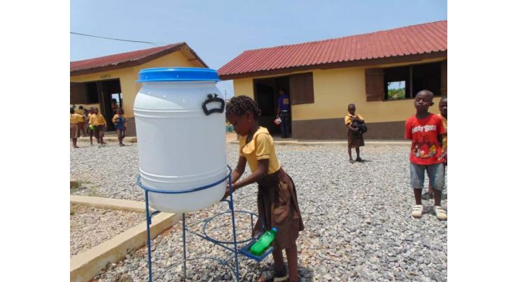 TMA Battagram installs 12 water tanks with hand wash
