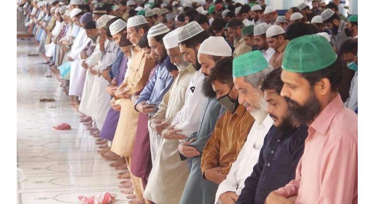 Deputy Commissioner asks ulema to encourage people in saying prayers at home
