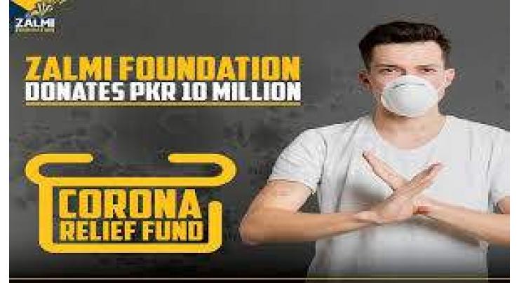 Zalmi Foundation donates 60000 masks , 100 protector  for KPK doctors
