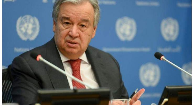 UN chief urges global unity in mobilizing efforts to defeat coronavirus
