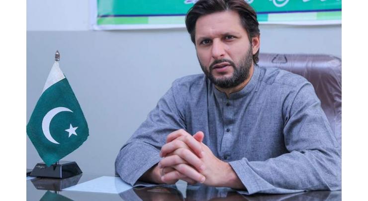 Shahid Afridi Foundation join hands with KSF to helping people
