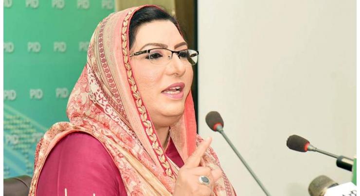 Protecting masses from coronavirus, providing relief to deserving PM's top priority: Dr Firdous Ashiq Awan
