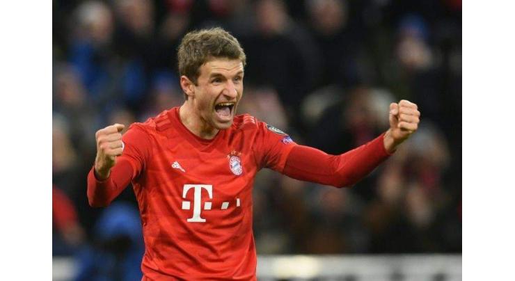 Mueller extends Bayern stay until 2023
