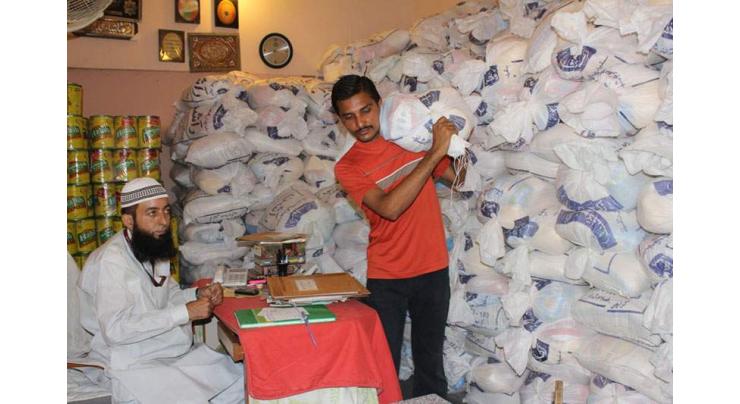 Distribution of ration in NA-108 underway
