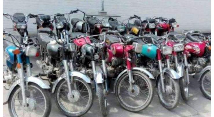 5 stolen motorcycles recovered in Rawalpindi	
