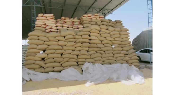 15000 wheat bags seized during crackdown against hoarders
