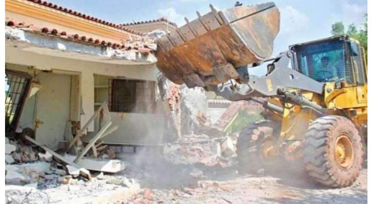 Lahore Development Authority demolishes illegal constructions
