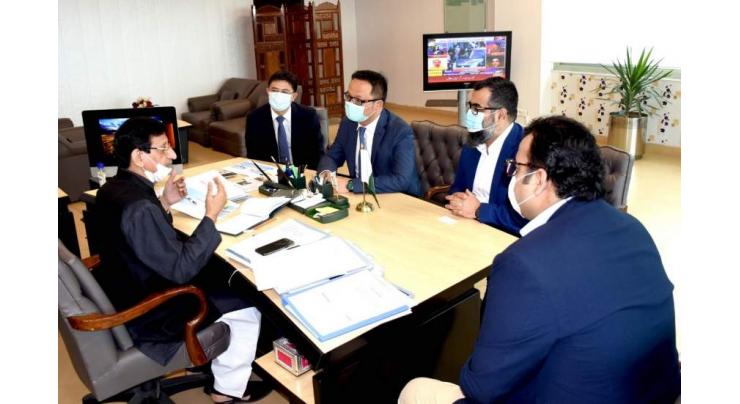 Huawei Delegation Calls on Federal Minister For Information Technology and Telecommunication Syed Amin Ul Haque