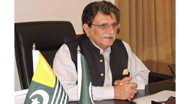 COVID-19 badly hampered development process in  state as elsewhere in the country: AJK Prime Minister:

