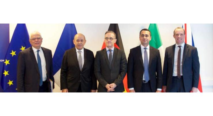 EU's Borrell, Libya's Sarraj Discuss Escalation in Tripoli, Implementation of Arms Embargo