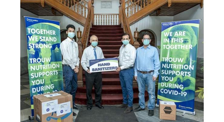 Multinational company donates masks and sanitizers to UVAS