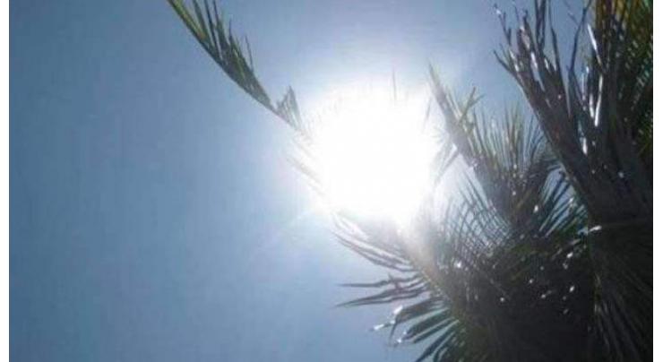 Mainly hot, dry weather forecast, rain at isolated places
