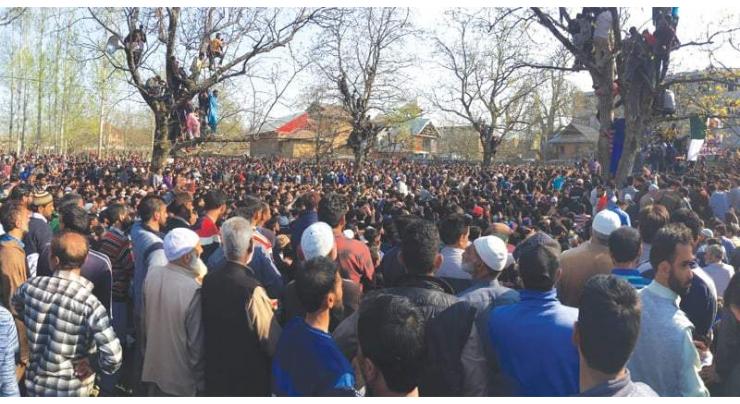 Jammu and Kashmir Youth Social Forum (JKYSF) expresses solidarity with martyrs' families in IOK
