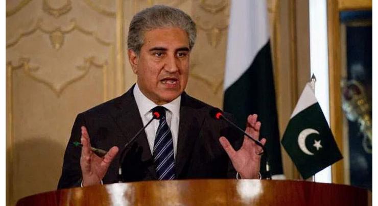 India's aggressive designs putting regional peace at stake: Foreign Minister Shah Mehmood Qureshi
