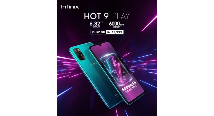 Infinix Launches Hot 9 play with Massive 6000 mAh Battery