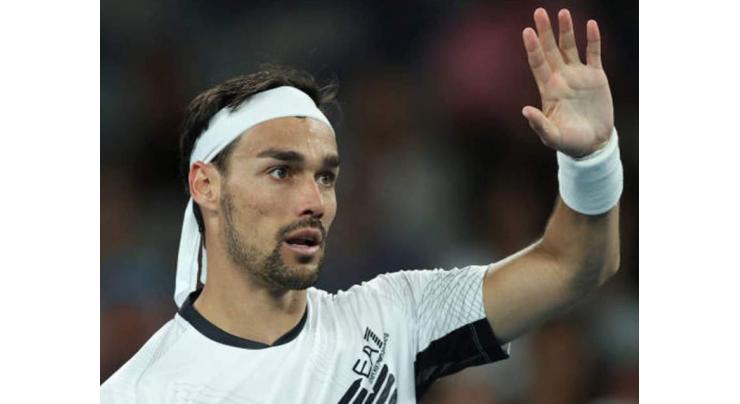 Italy's Fognini has surgery on both ankles
