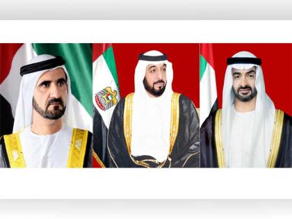 رئيس الدولة ونائبه ومحمد بن زايد يهنئون شعب الإمارات والمقيمين على الإنجاز العلمي الخاص بتطوير علاج &quot;كورونا&quot;
