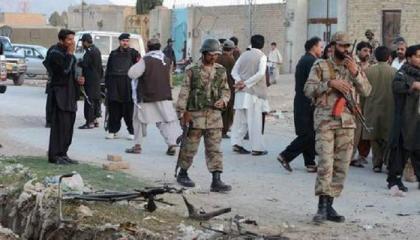 مقتل 7 من رجال الأمن اثر الھجوم الارھابي في اقلیم بلوشستان