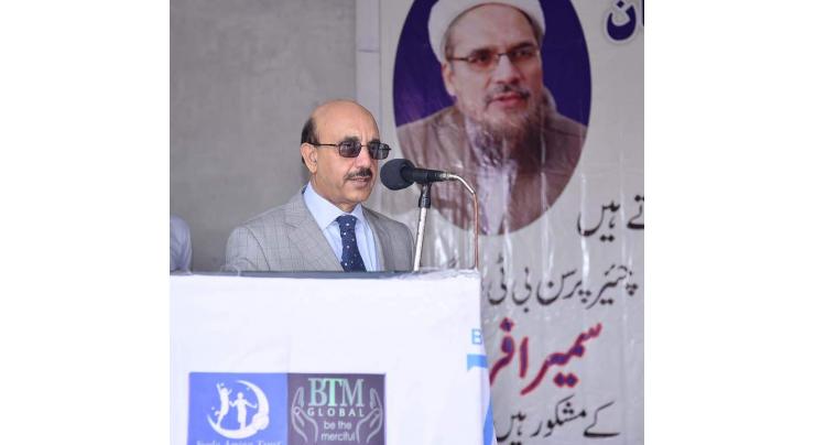 AJK President urges people to play role for alleviating human suffering